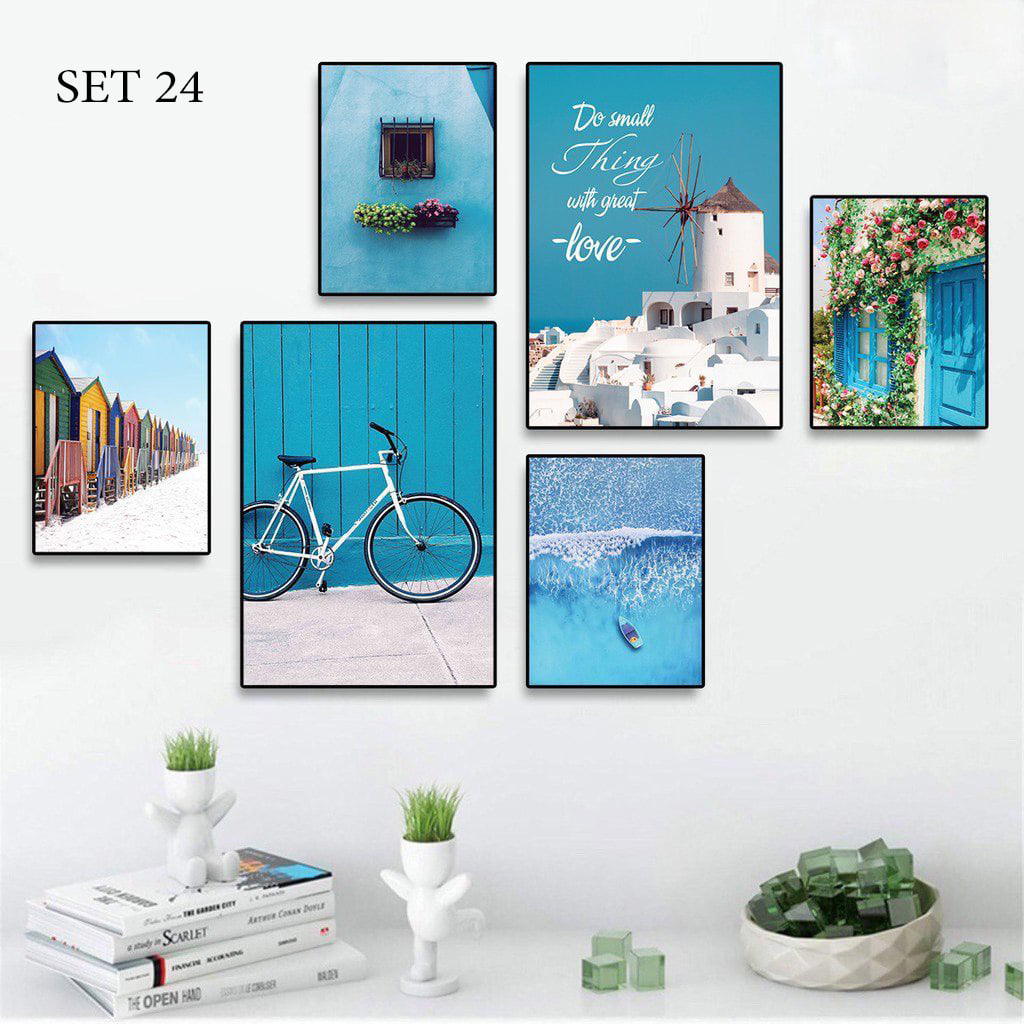 Bộ 6 bức tranh treo Phòng khách_PK9