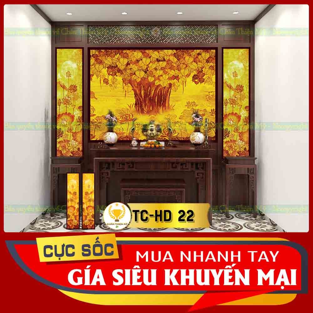 Tranh trúc chỉ in đôi dọc TC_HD 22