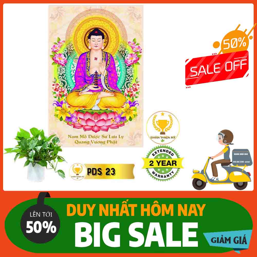 Tranh Phật Dược Sư  MS 23