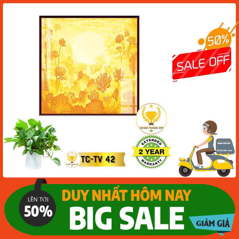 Tranh trúc chỉ in vuông MS 42