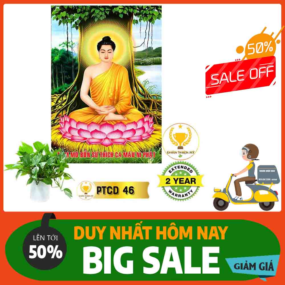 Tranh Phật Thích Ca Mâu Ni 03