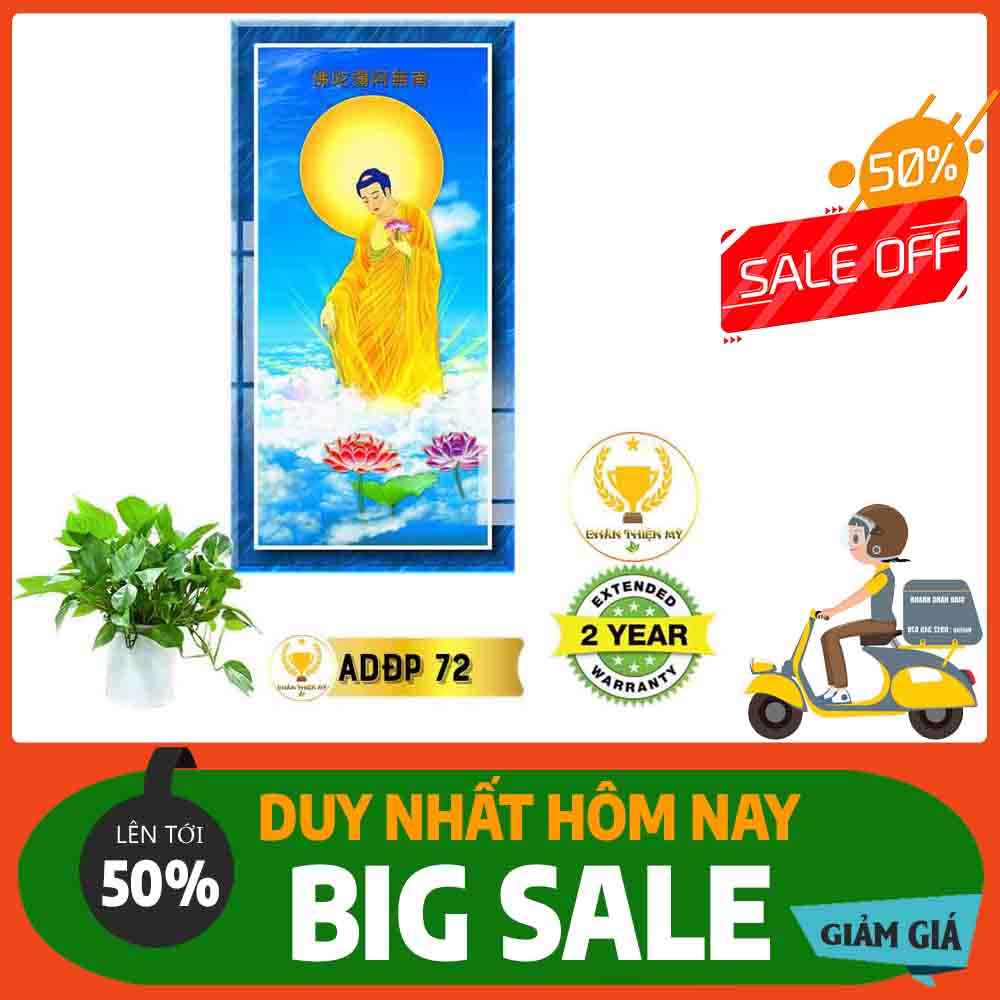 Tranh Phật A Di Đà MS 72