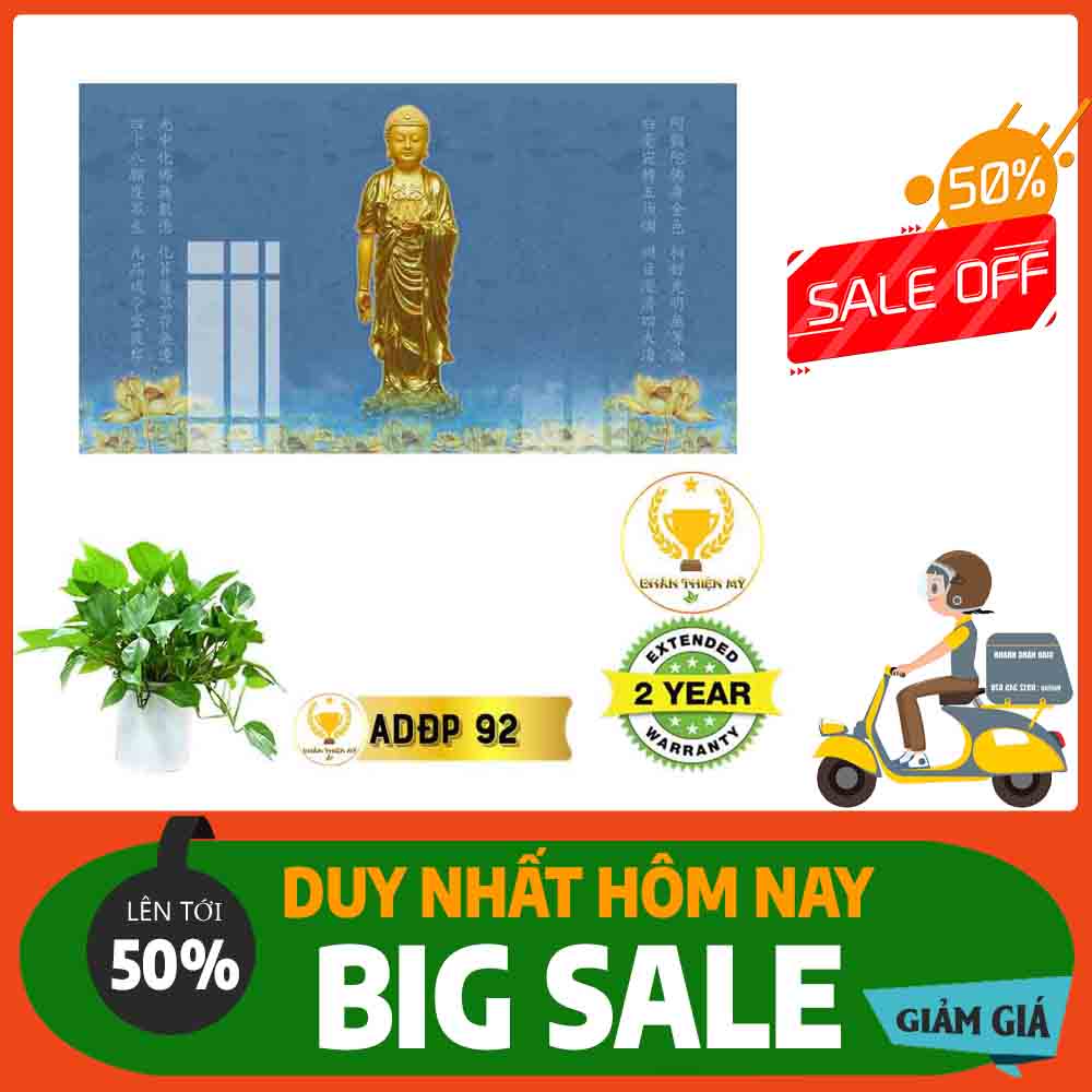 Tranh Phật A Di Đà MS 92