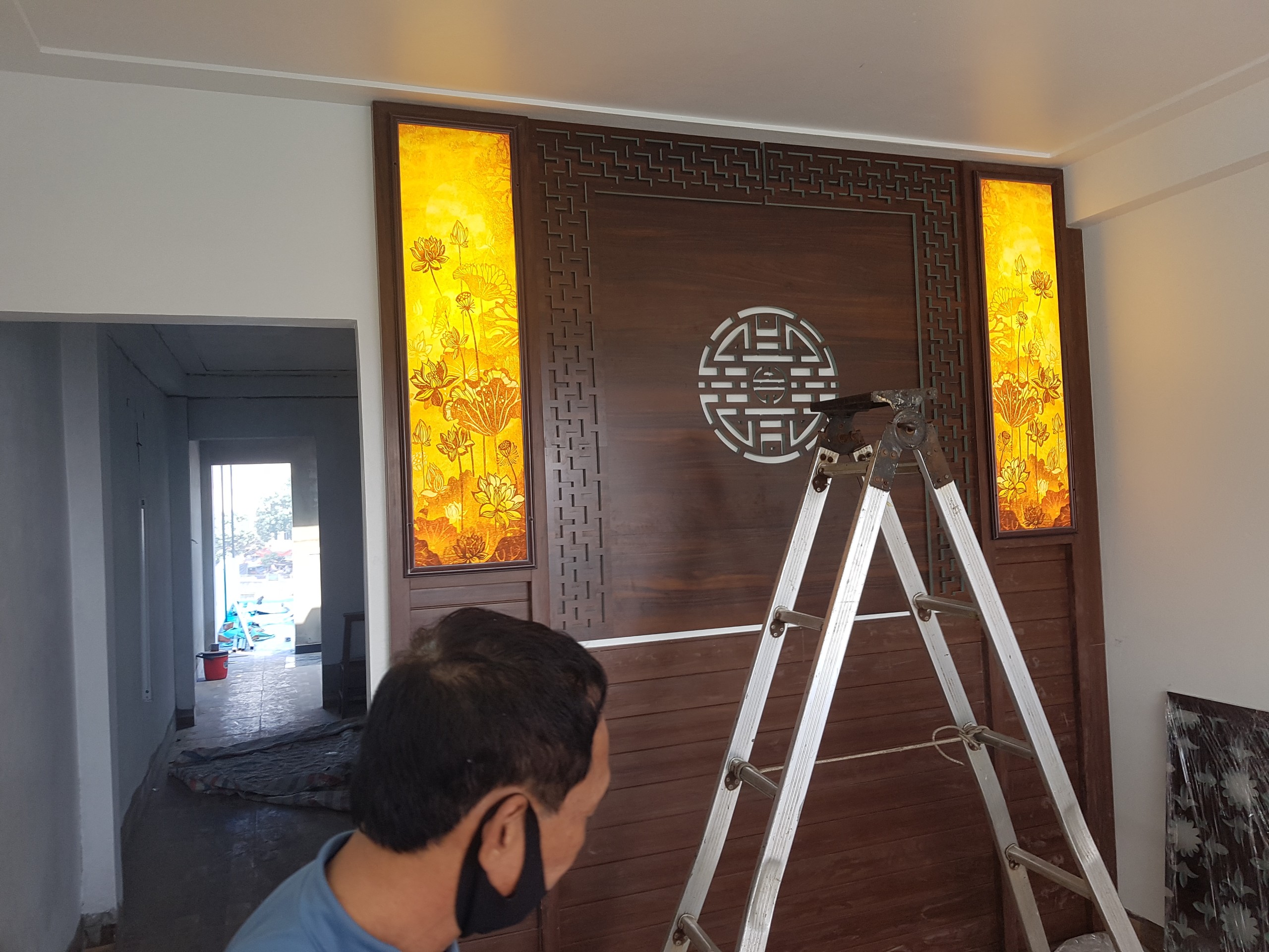 Tranh trúc chỉ in đôi dọc TC_HD 22