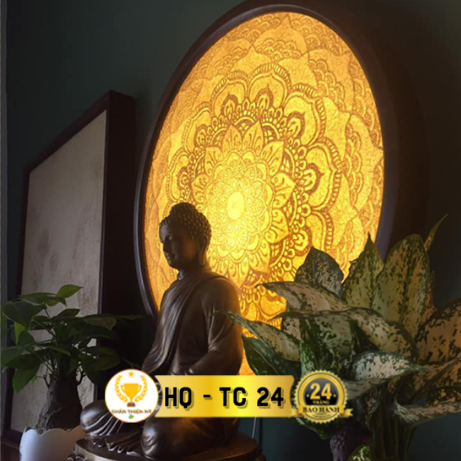 Hào quang trúc chỉ dùng thờ Phật