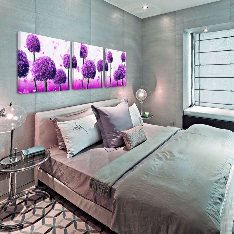 Bộ 3 bức tranh treo Phòng Ngủ