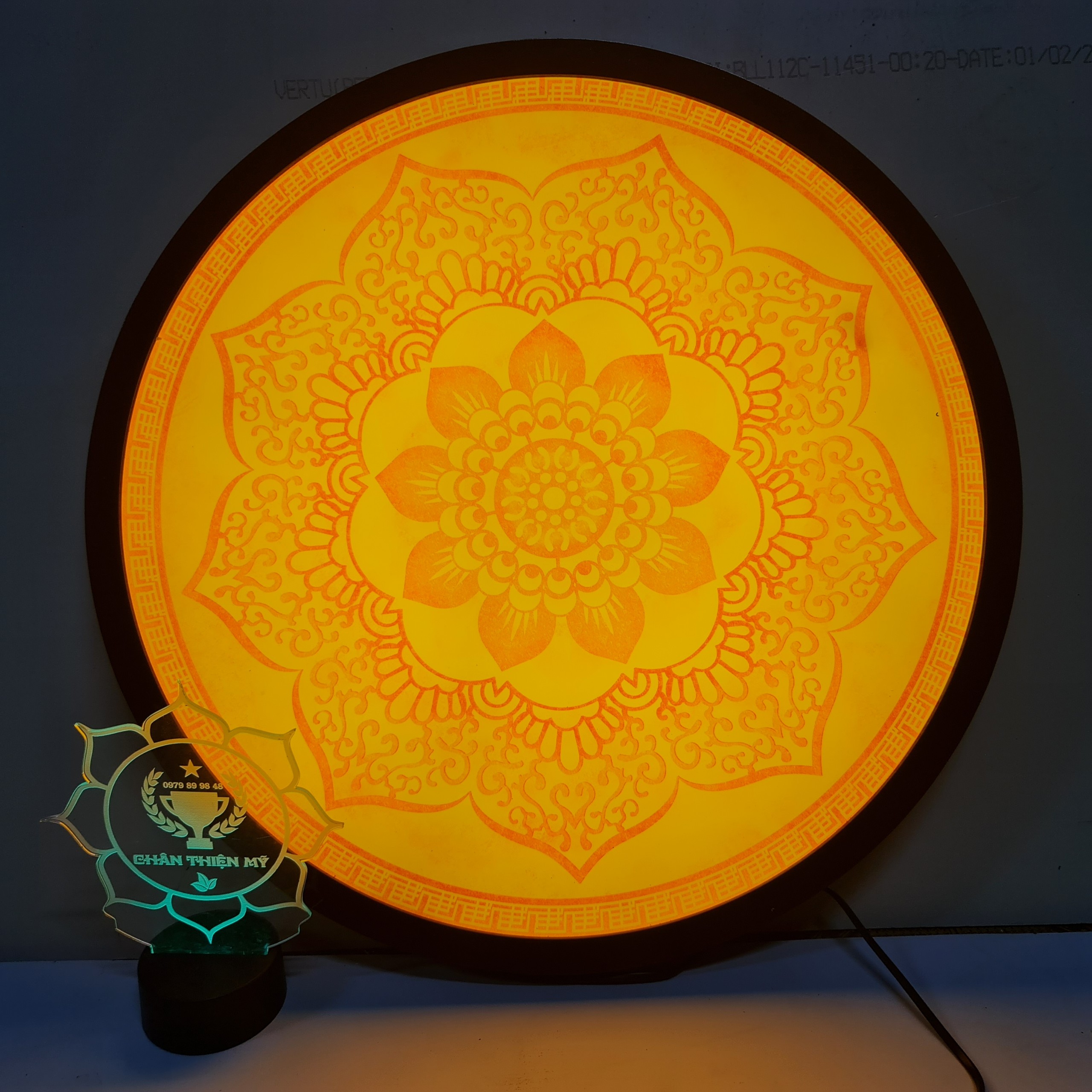 Hào quang trúc chỉ in TC 30