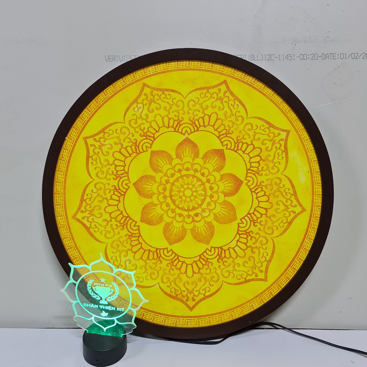 Hào quang trúc chỉ in TC 30