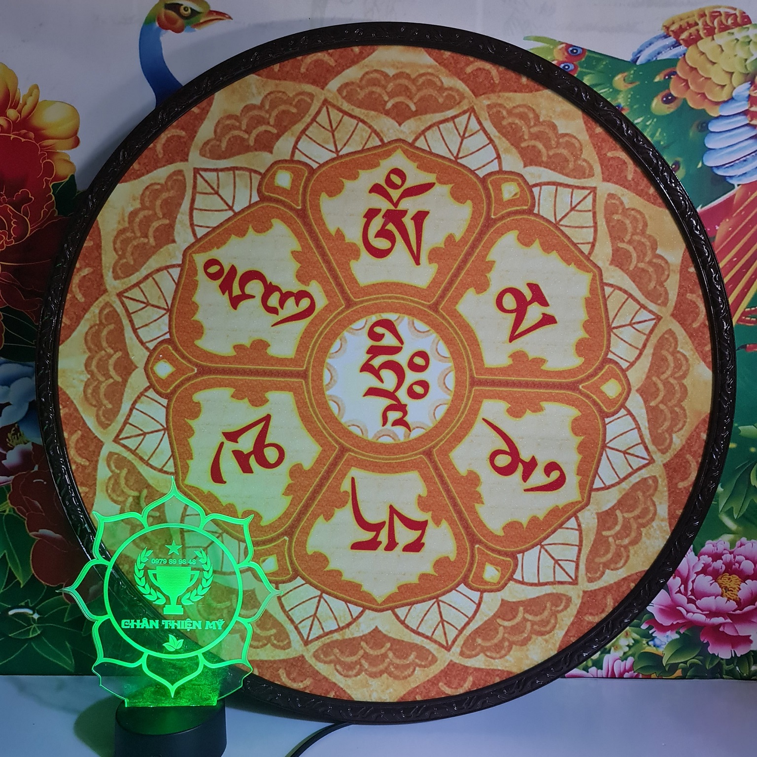 Hào quang trúc chỉ in TC 57