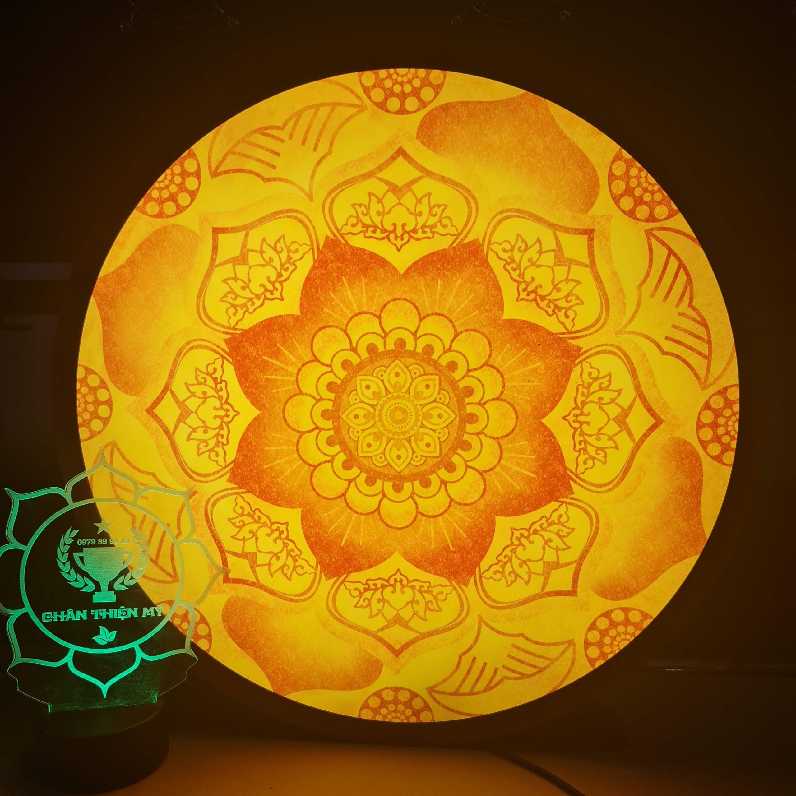 Hào quang trúc chỉ in TC 47