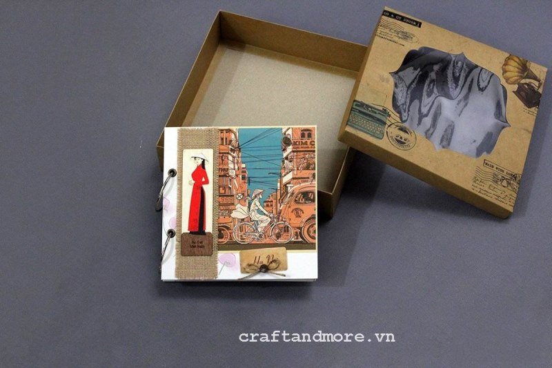 Dịch vụ làm & trang trí scrapbook album ảnh handmade theo yêu cầu