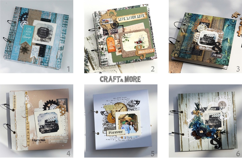 Top những mẫu scrapbook được yêu thích nhất làm quà chia tay: #4, #1, #3