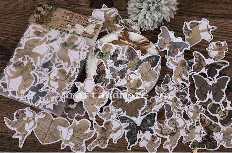 Died cut - hình dập sẵn trang trí handmade