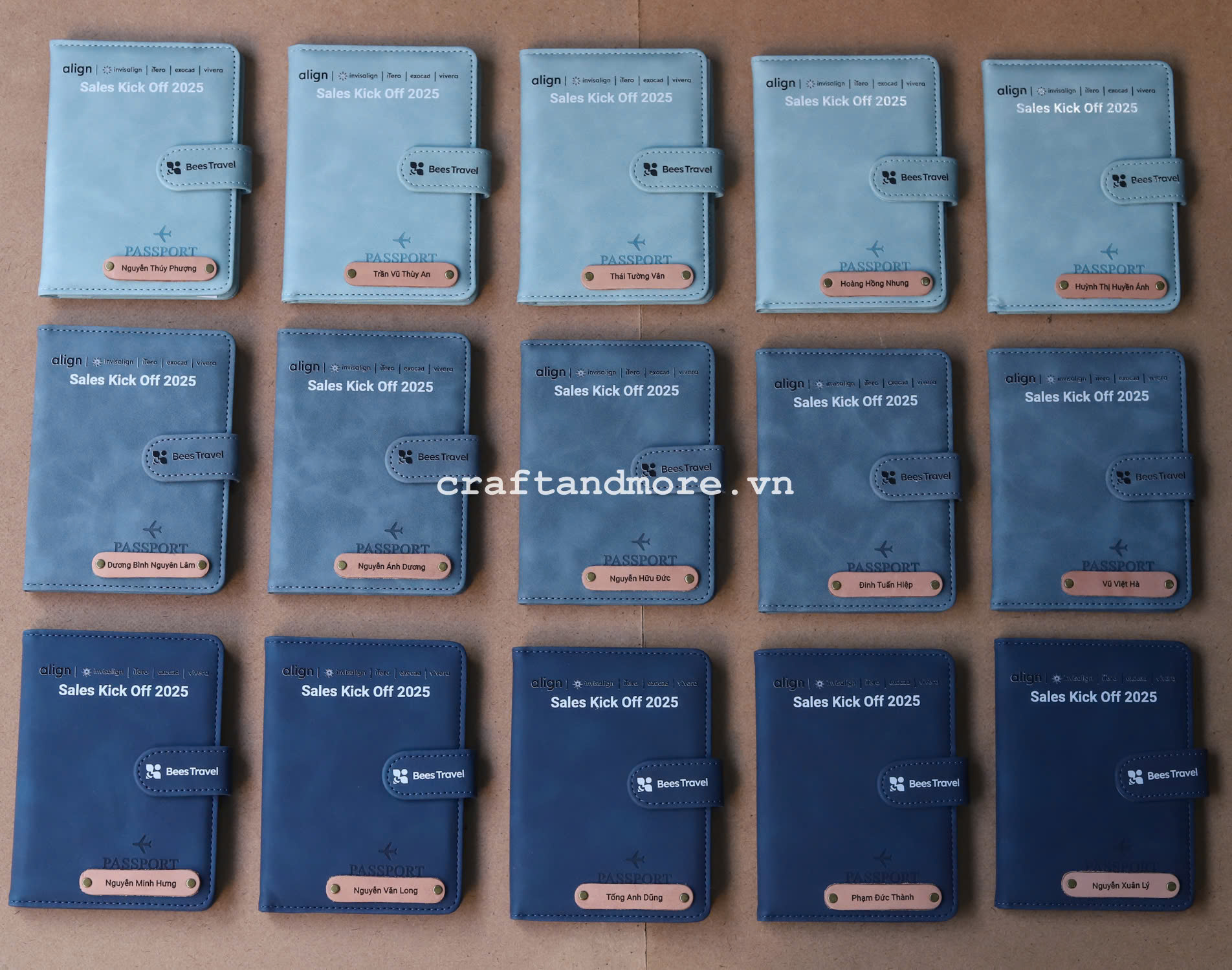 Ví Đựng Passport có độ hoàn thiện chi tiết sắc sảo