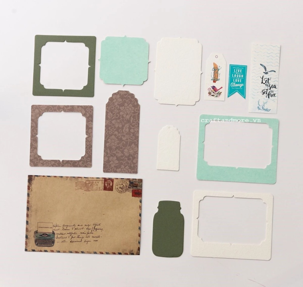 Phụ kiện làm scrapbook