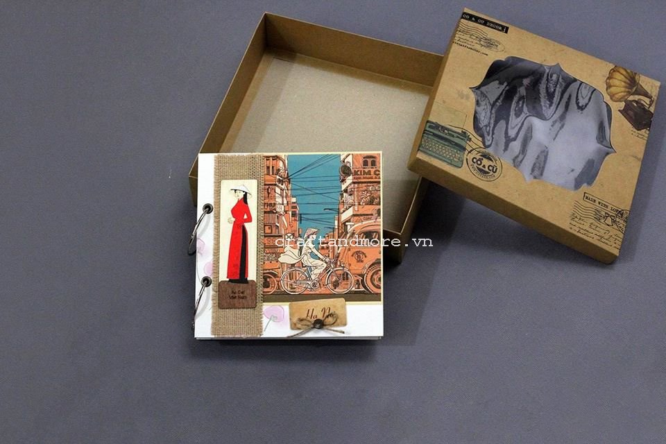 SCRAPBOOK DESIGNS - Phác họa, lên thiết kế album ảnh handmade