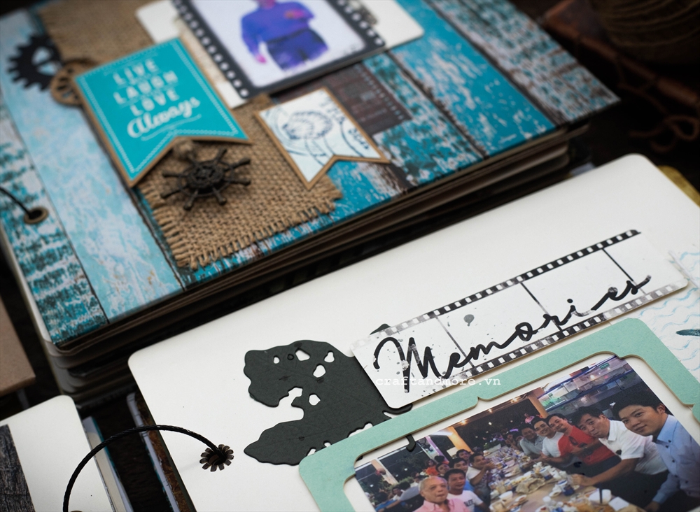 Những ký ức còn mãi cùng scrapbook - album ảnh thủ công