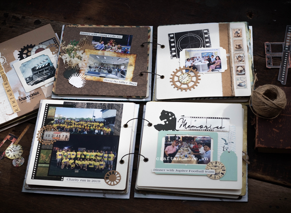 Scrapbook - món quà cá nhân hóa sâu sắc, ý nghĩa