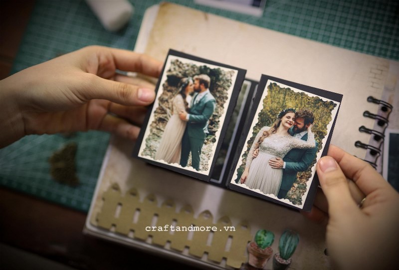 Dịch vụ làm & trang trí scrapbook album ảnh handmade theo yêu cầu