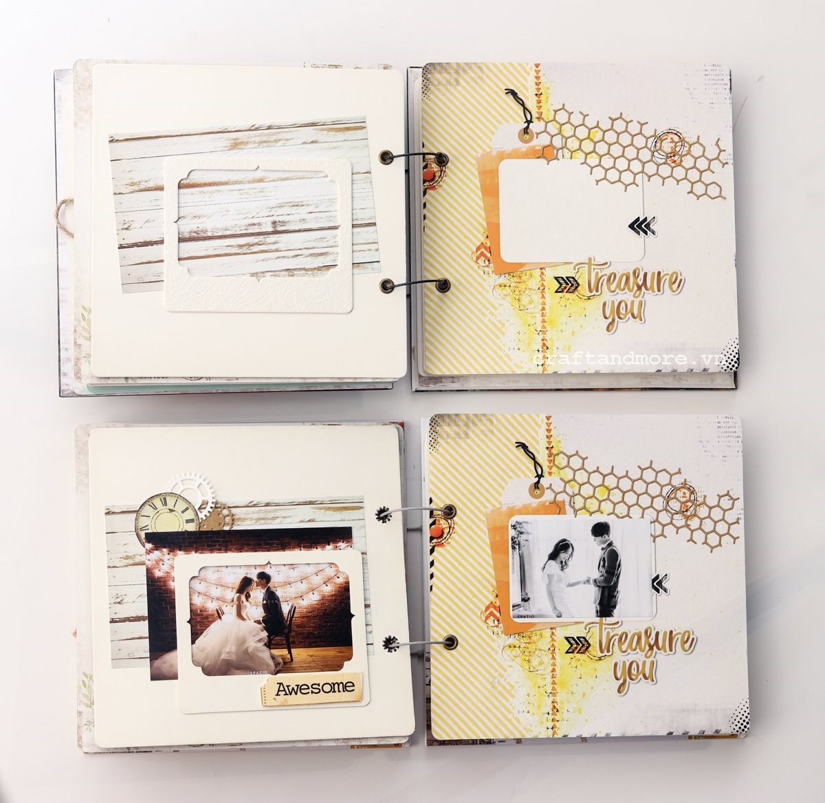 SCRAPBOOK PAGES - Trang trí từng trang album ảnh handmade