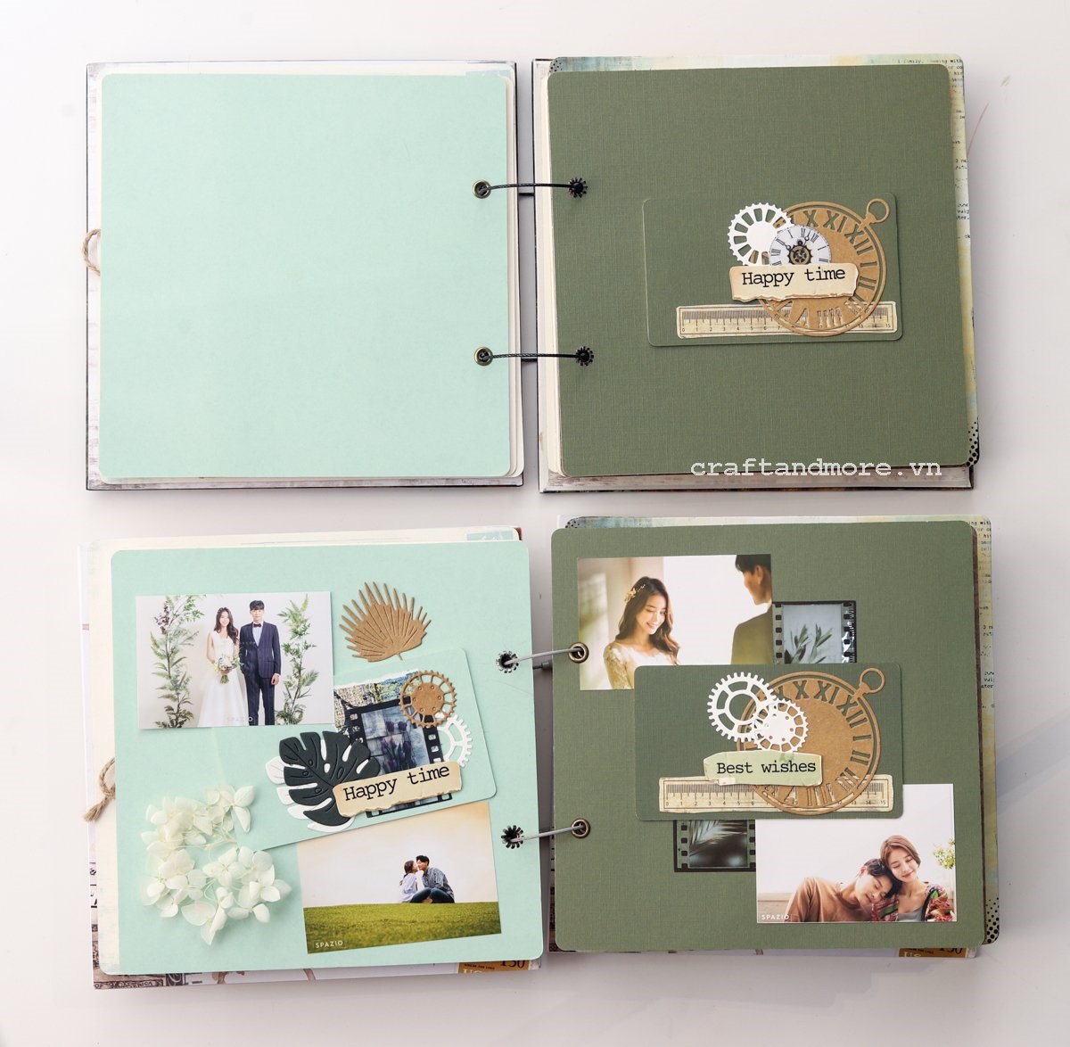 SCRAPBOOK IDEAS: Lên ý tưởng làm album handmade