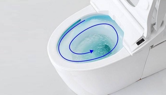 Công nghệ men siêu chống bám bẩn tích hợp trong bồn cầu caesar giúp các vết bẩn hầu như được cuốn trôi hoàn toàn