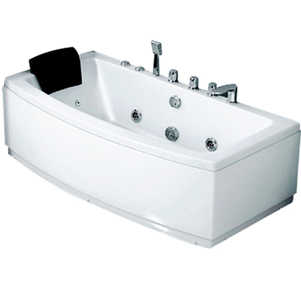 Bồn tắm massage giúp các cơ bắp được thư giãn, tăng quá trình lưu thông máu