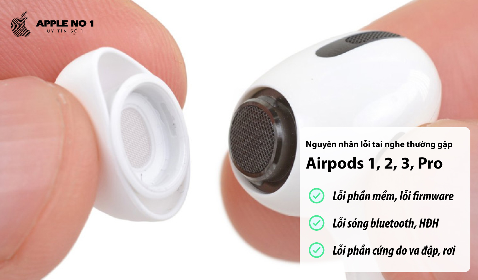 Nguyên nhân khiến Airpods bị hỏng