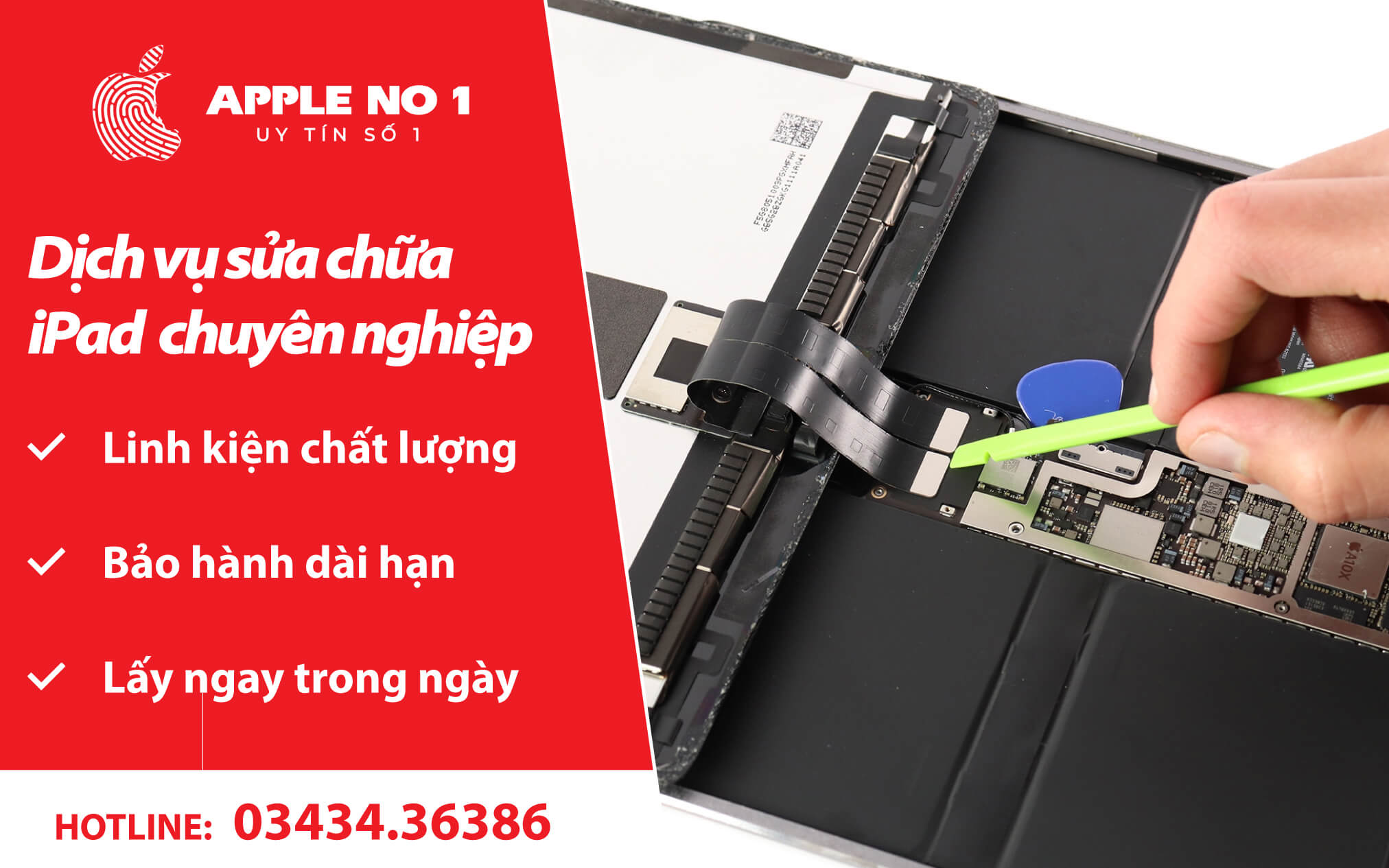 Địa chỉ sửa chữa iPad chuyên nghiệp Apple No.1