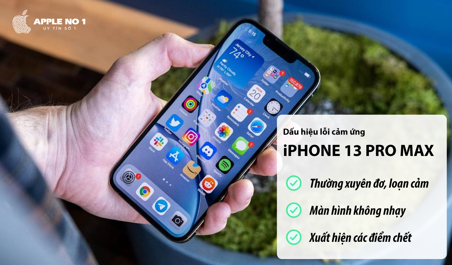Khi nao nen thay kinh cam ung cho iPhone 13 Pro Max?