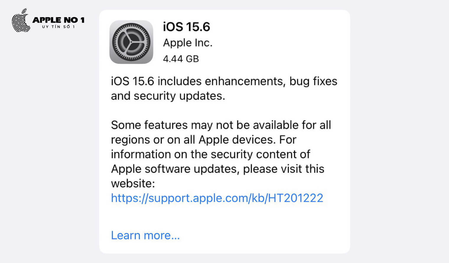 iOS 15.6 chinh thuc phat hanh