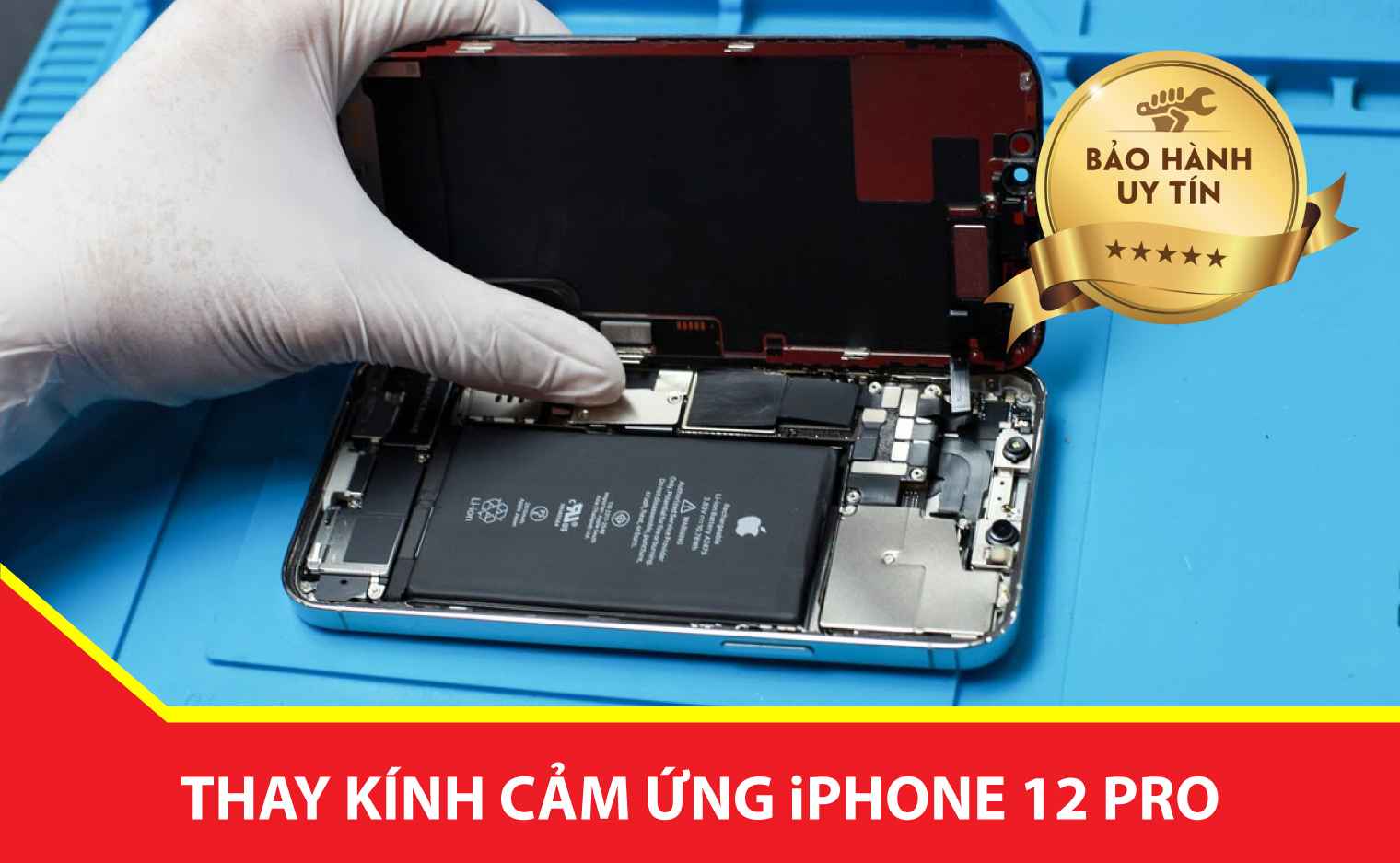 thay kinh cam ung iphone 12 pro