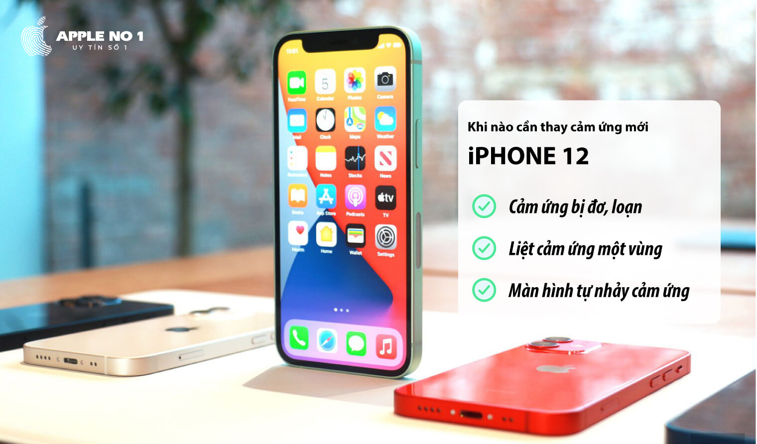 khi nao can thay mat kinh iphone 12 va cach xu ly nhanh