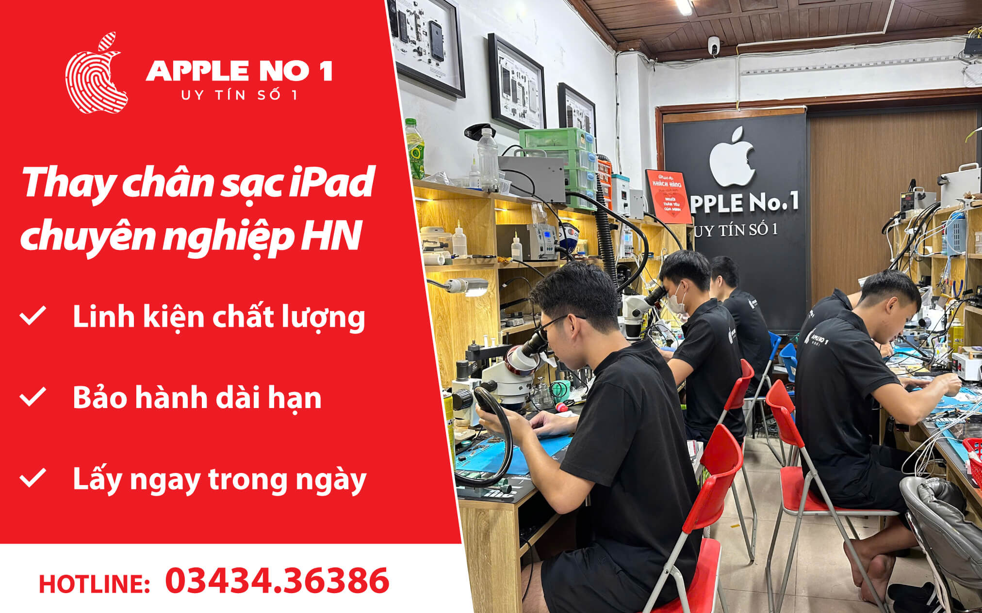 dịch vụ thay chân sạc iPad