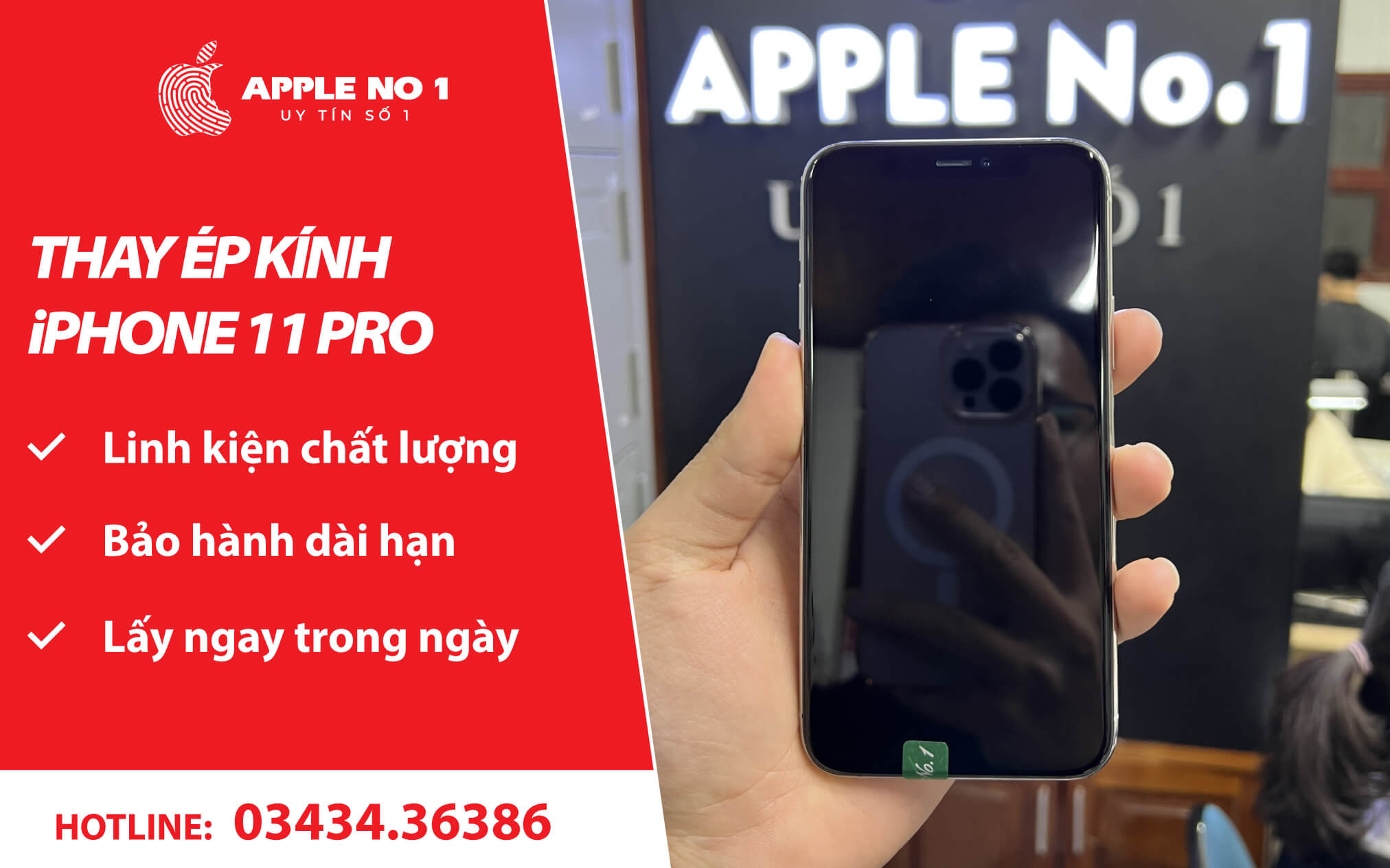 uu diem khi thay mat kinh iphone 11 pro tai apple no.1