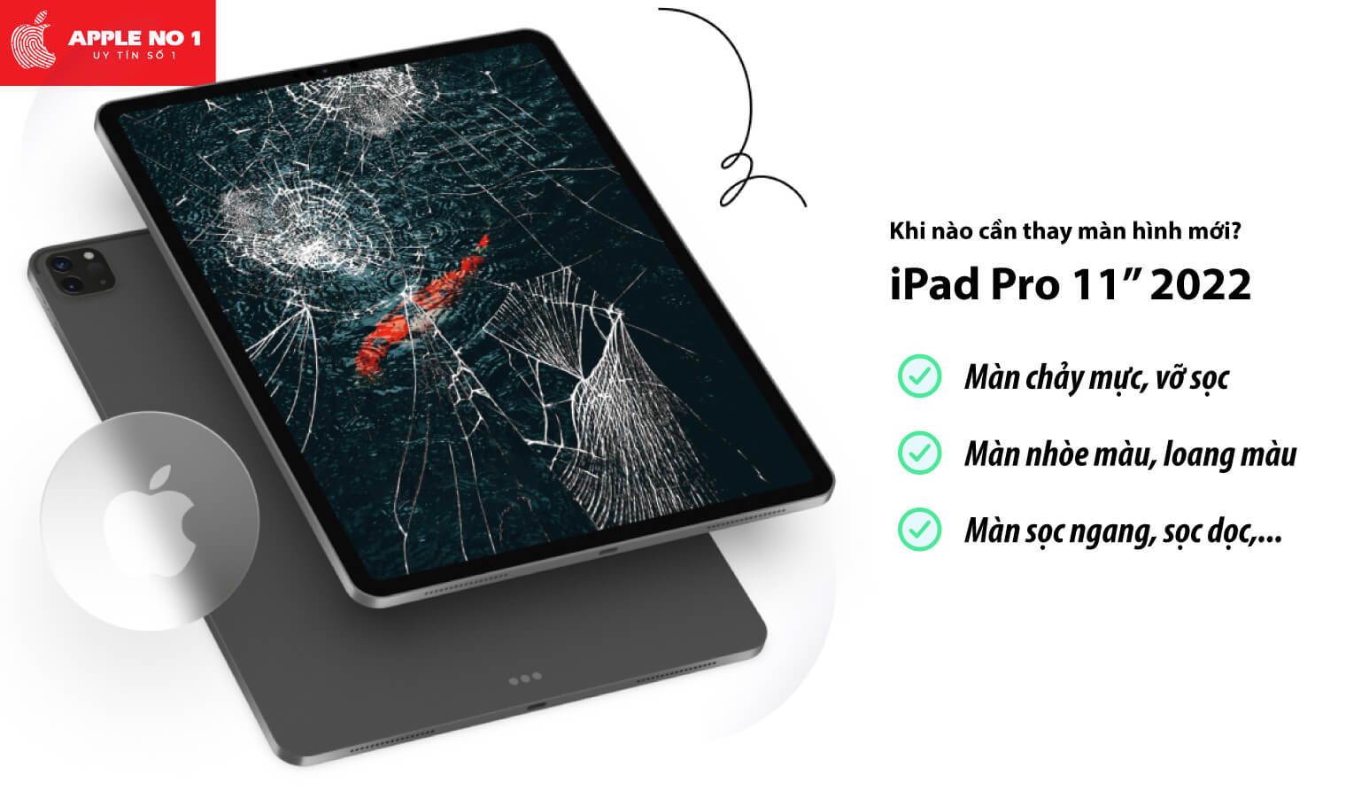 Thay màn hình iPad Pro 11 inch 2022 khi nào?