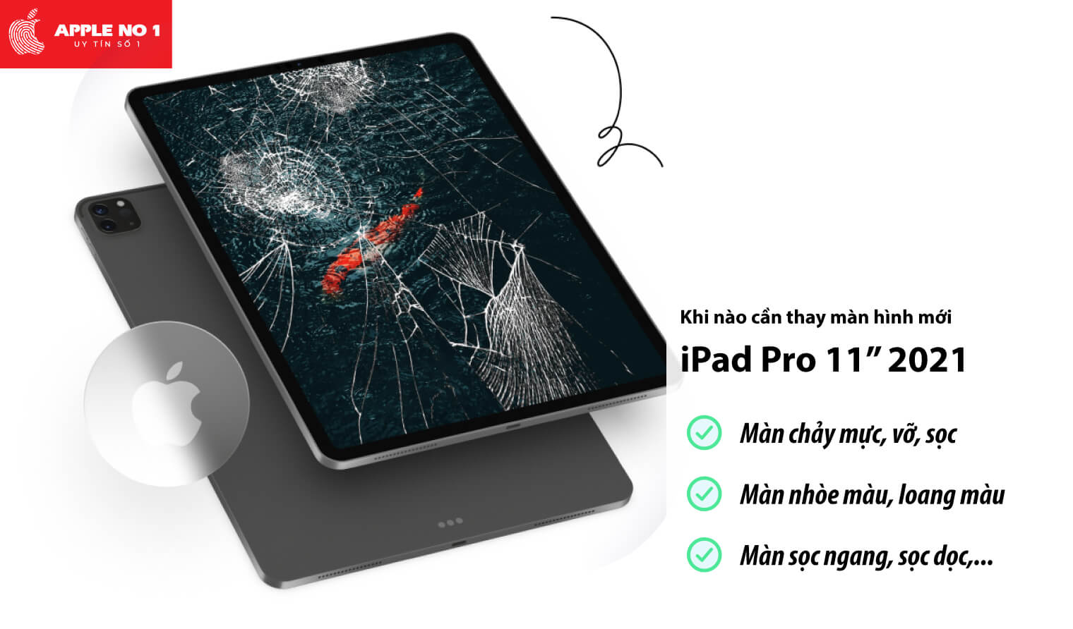 Thay màn hình iPad Pro 11 inch 2021 khi nào?