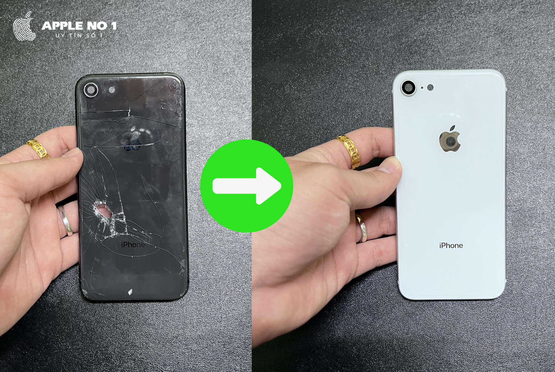 Dich vu thay kinh lung iPhone SE 2020 gia re lay ngay tai Apple No.1