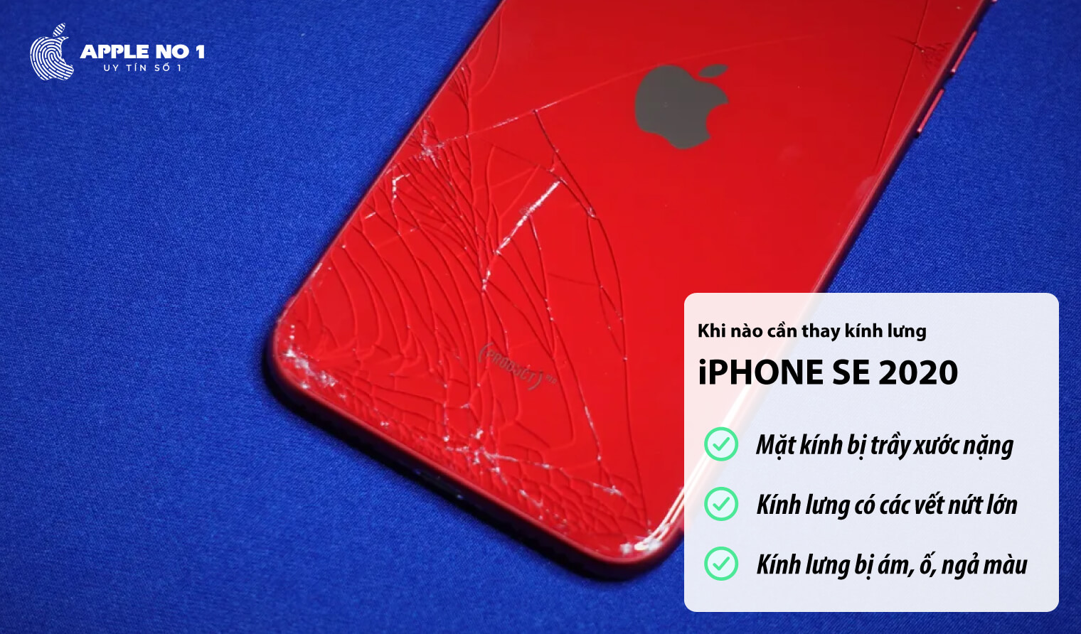 thay kinh lung iphone se 2020 khi nao can thiet?