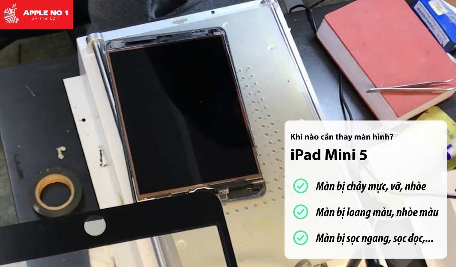 Thay màn hình iPad mini 5 khi nào?