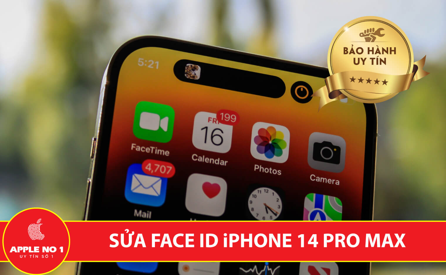 sua face id iphone 14 pro max