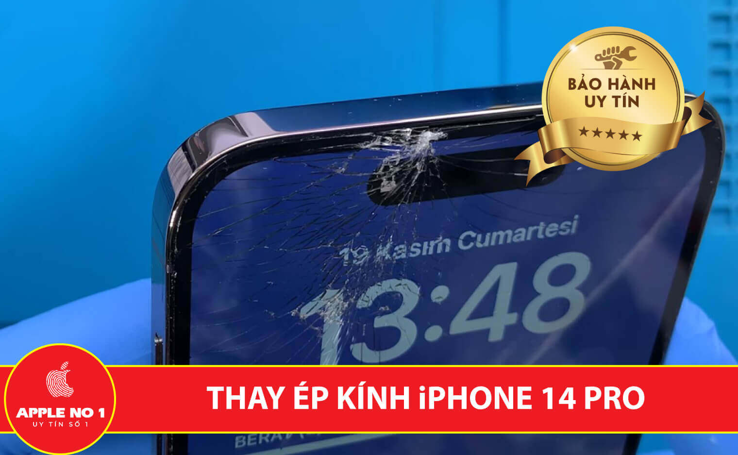 thay ep kinh iphone 14 pro