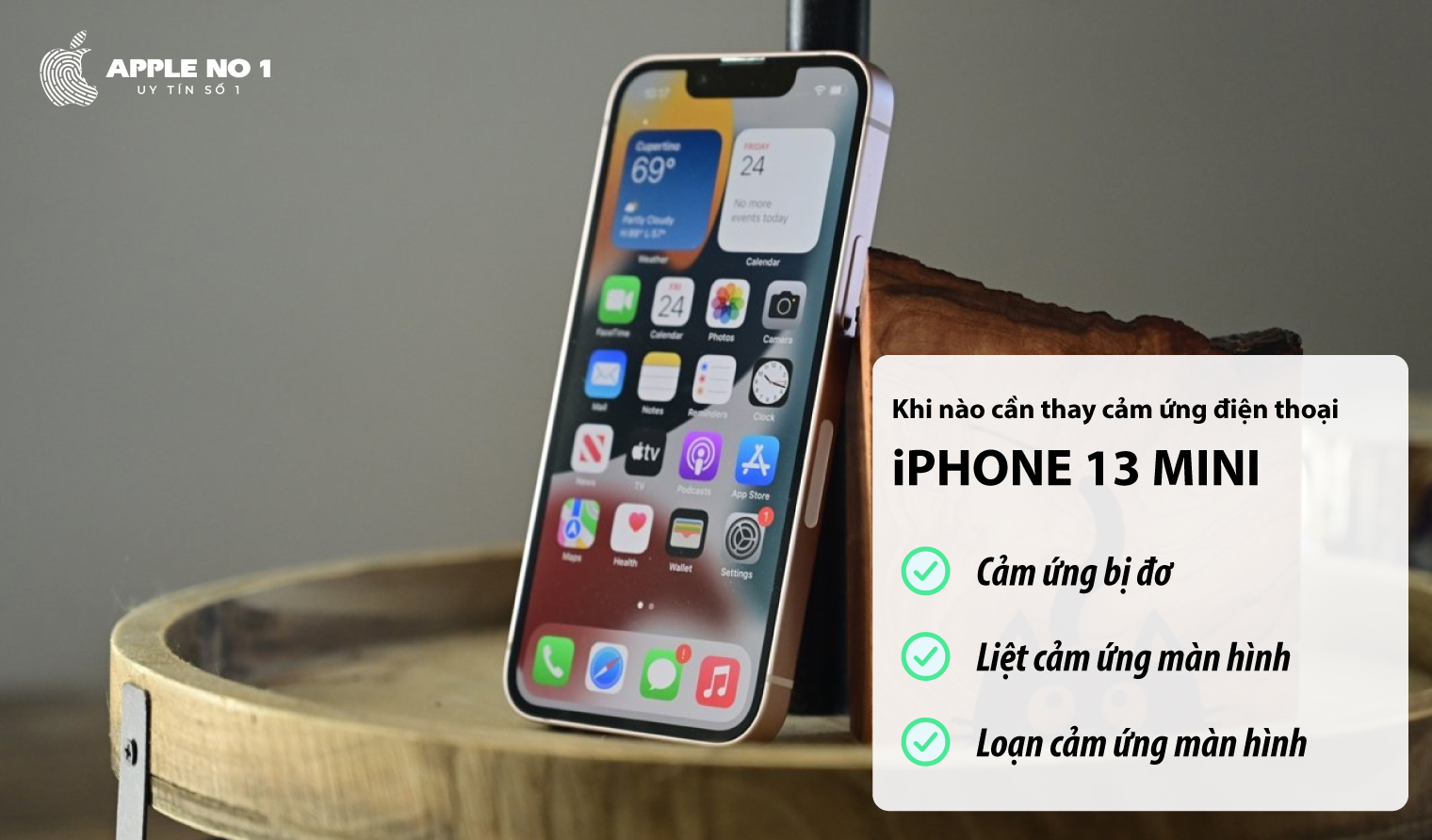 Khi nao can thay cam ung iPhone 13 Mini?