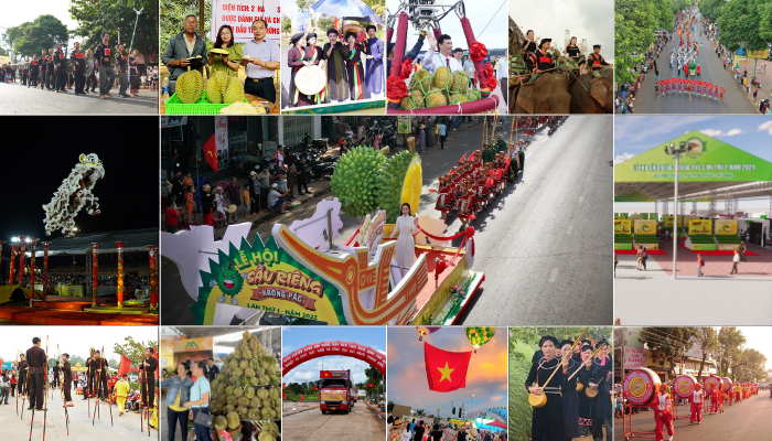 Các hoạt động Lễ Hội Sầu Riêng