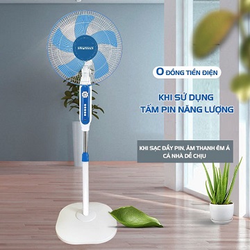 Quạt năng lượng mặt trời Giải pháp tiết kiệm năng lượng hiệu quả cho ngôi nhà của bạn