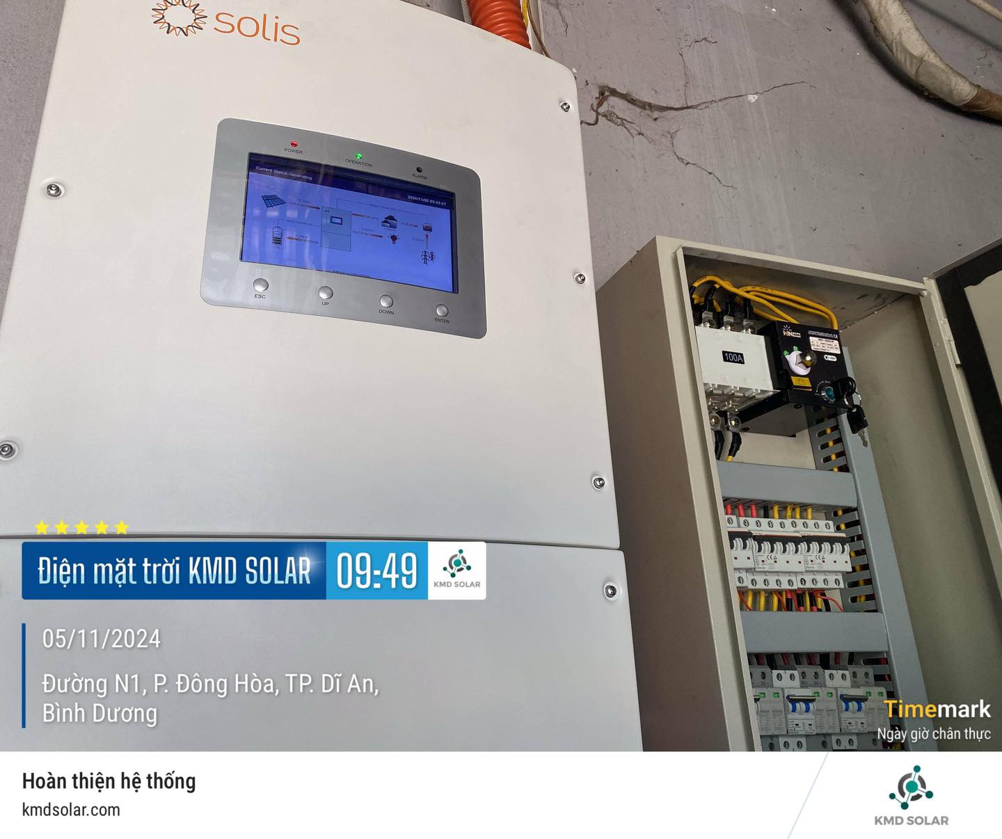 Biến tần năng lượng mặt trời solis