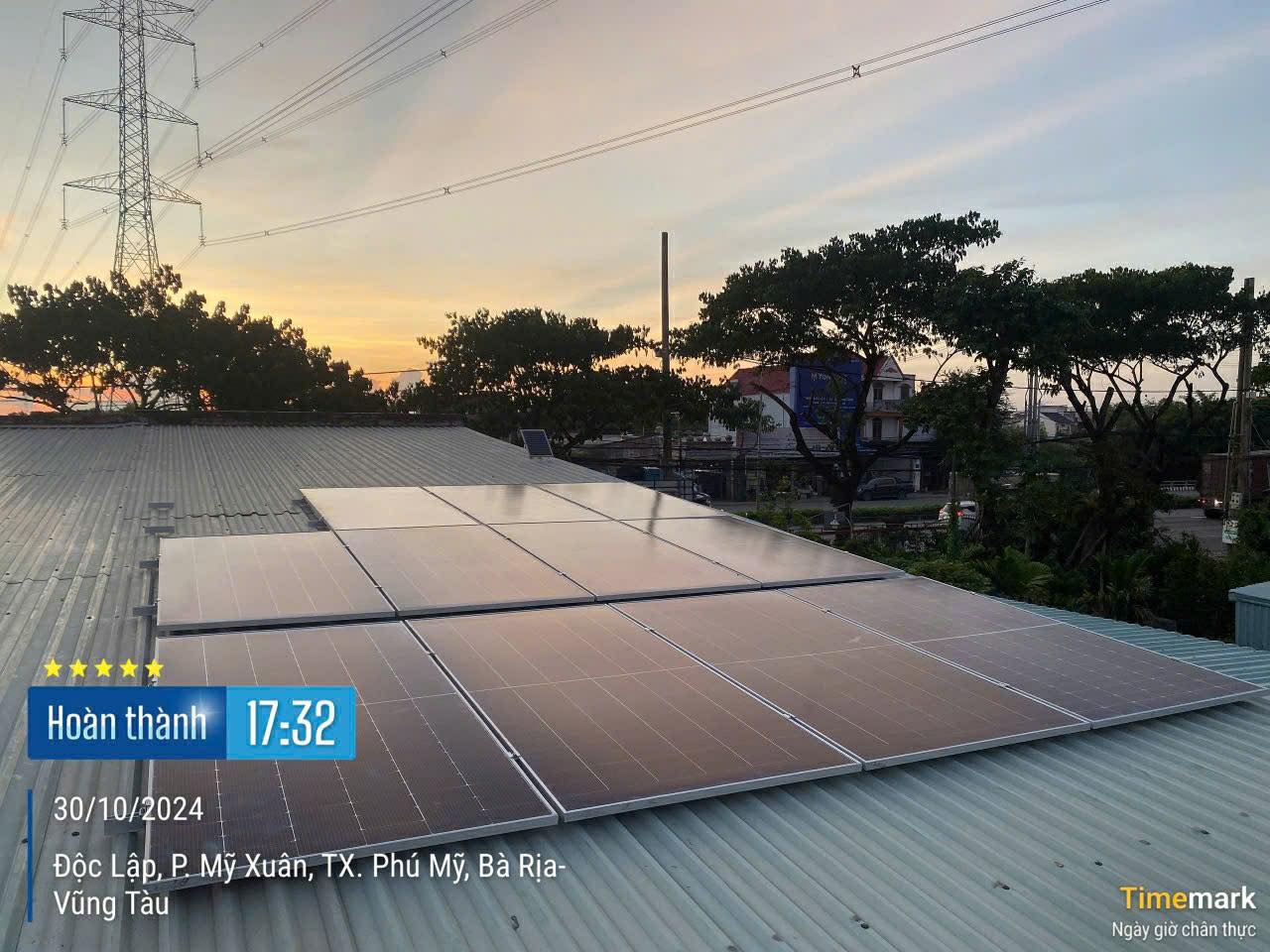 Tính hiệu suất năng lượng mặt trời