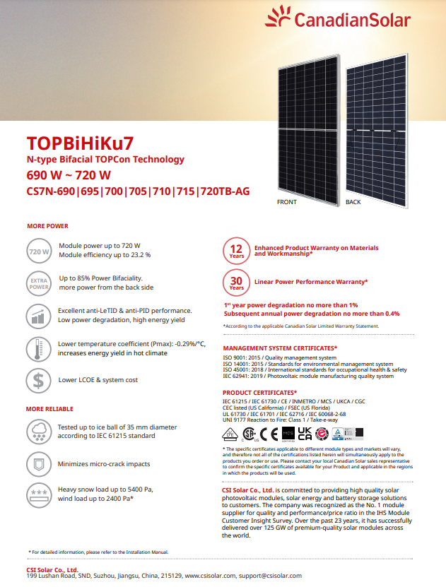 Tấm Pin Năng Lượng Mặt Trời Canadian Solar 705W_KMD SOLAR