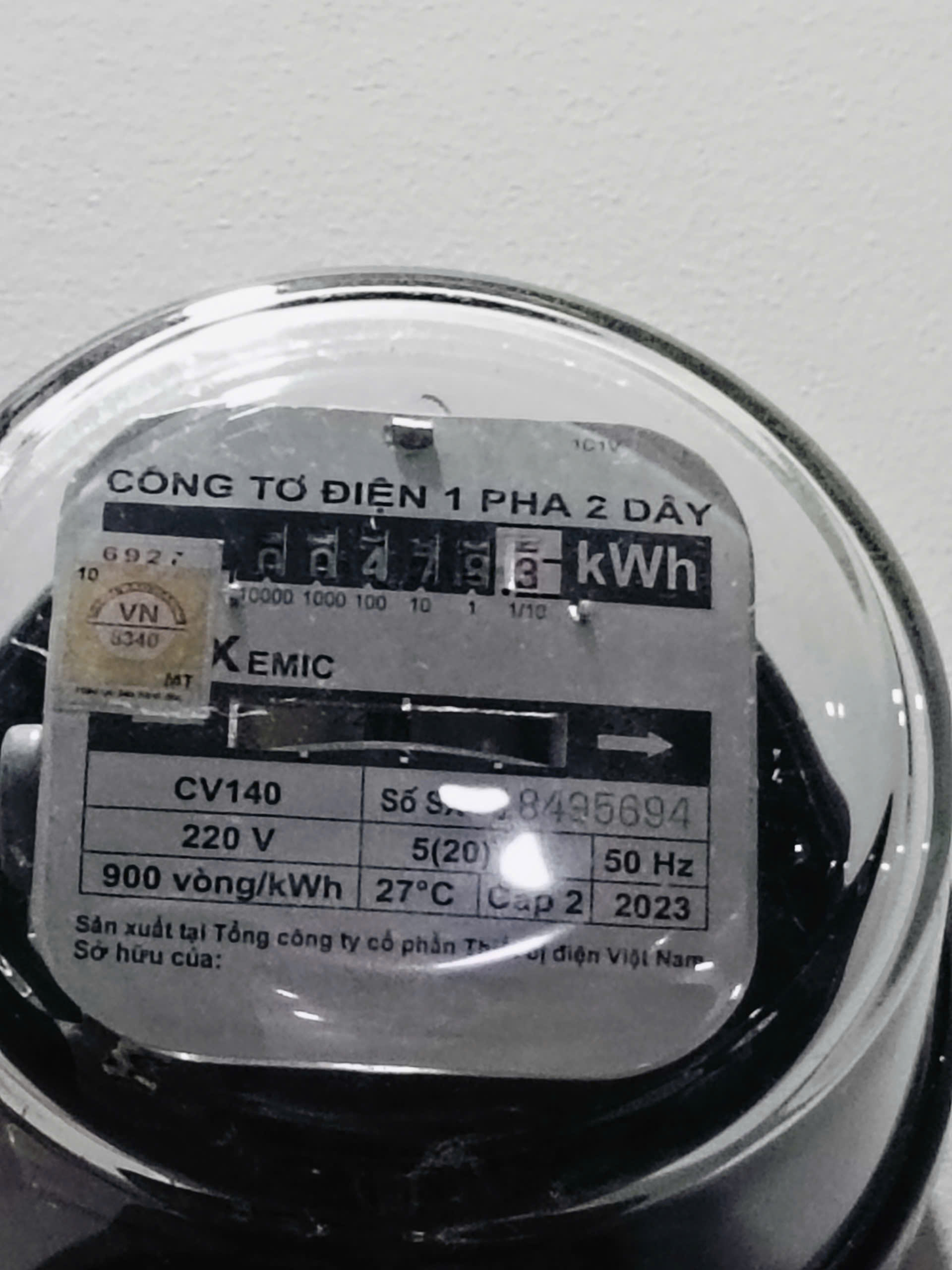 Điện năng tiêu thụ hằng ngày