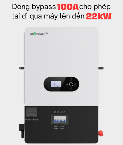 BIẾN TẦN HYBRID LUXPOWER 12KW (SNA 12K)